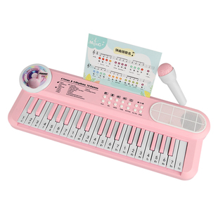 儿童电子琴女孩初学者入门钢琴宝宝多功能音乐乐器男玩具生日礼物
