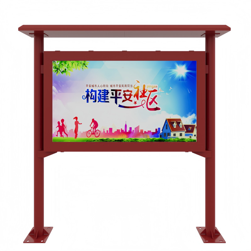 户外广告机防水立式落地显示屏雨一体机