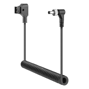 D-TAP转DC5525带锁弯头线适用于爱图仕60D/X 80C监视器供电连接线