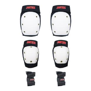 沸点 justice街式专业头盔护具六件套青少年儿童成人运动防摔滑板