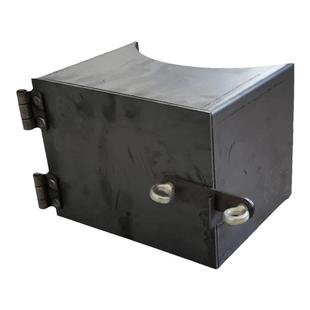 加厚炉门柴火炉废旧煤气罐改装无烟气化炉内胆添柴口焊接DIY制作