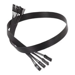 SW延长线主板开机/复位SW/电源SW延长线 杜邦2.54公母延长线