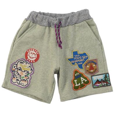 BREEZEsquare短裤贴布