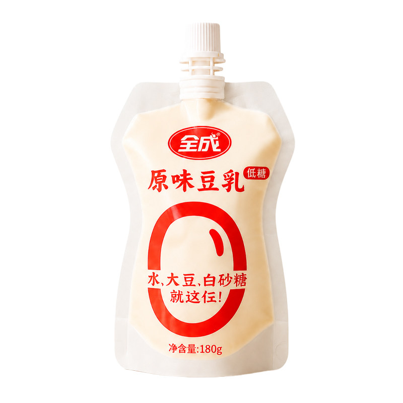 全成低糖豆奶纯豆浆原味袋装整箱