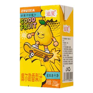 【多口味】果汁芭乐汁凤梨汁苹果汁苹果醋香梨汁250ml*10盒