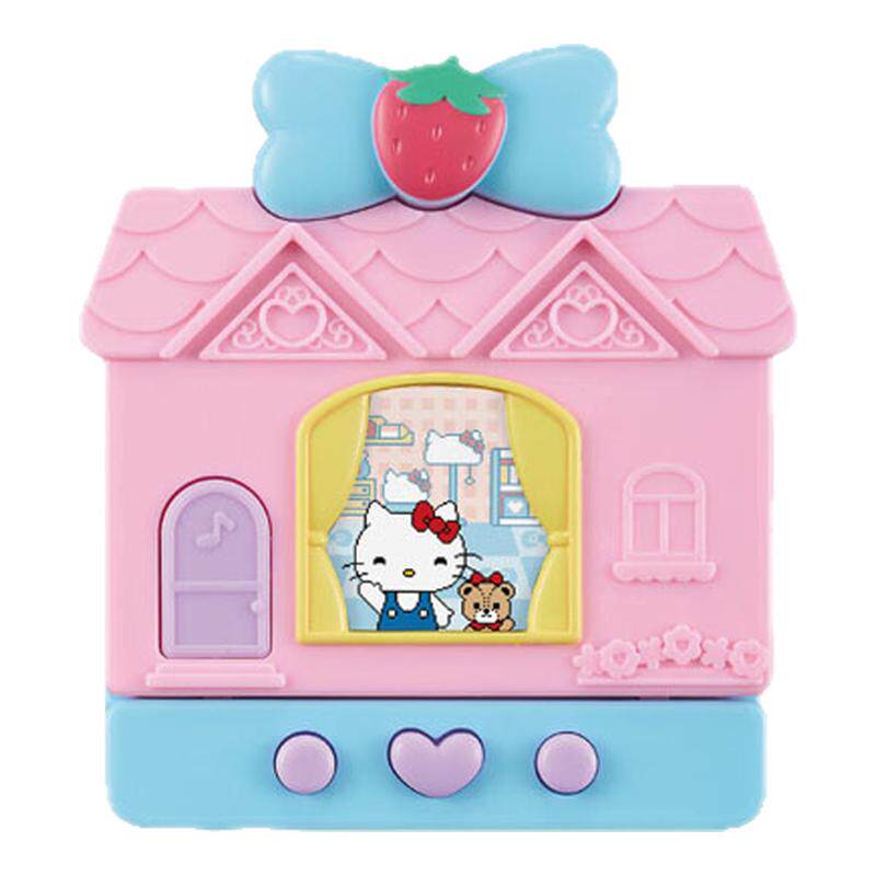 万代三丽鸥凯蒂猫小屋宠物机玩具