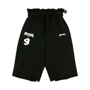 Protocol index翻腰刺绣字母七分裤休闲纯棉运动卫裤Tarzzan同款