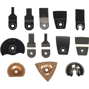 普力捷木工电动工具万用宝电铲多功能切割机修边机摆动铲锯片