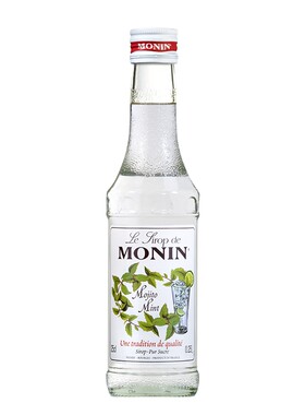 莫林薄荷玻璃瓶装250ml奶茶原料