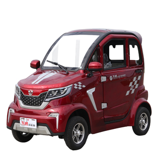 东威电动车四轮A8Plus尊享版两门三座把式城市代步接送带GPS定位