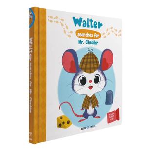 WALTER SEARCHES FOR MR CHEDDAR翻翻侦探游戏书系列:钱德先生