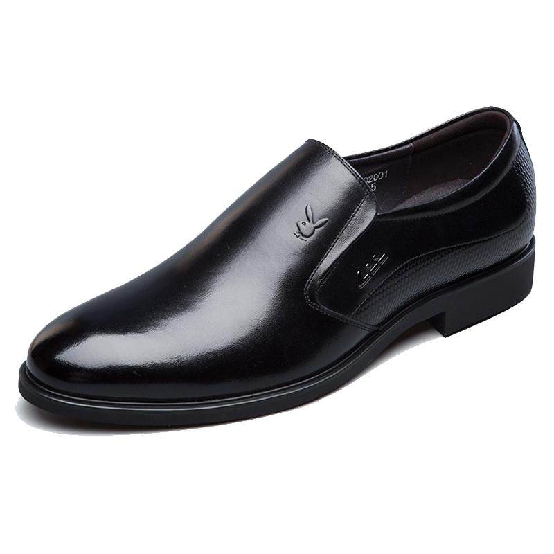商务男士皮鞋花花公子
