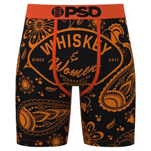 欧美潮牌PSD男士五分裤短裤运动篮球裤紧身ins风夏日个性平角内裤