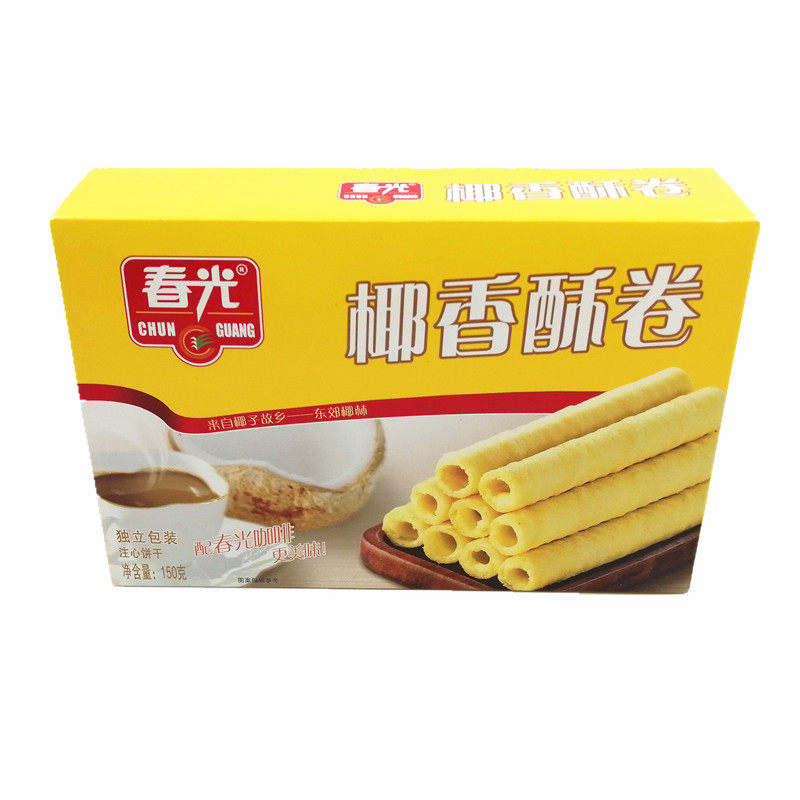 春光椰香酥卷海南特产休闲零食