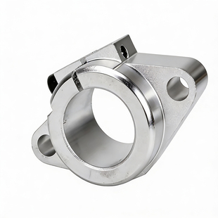 卧式光轴支撑座铝合金菱形支架直线轴承座固定座SHF8/10/12/16-50