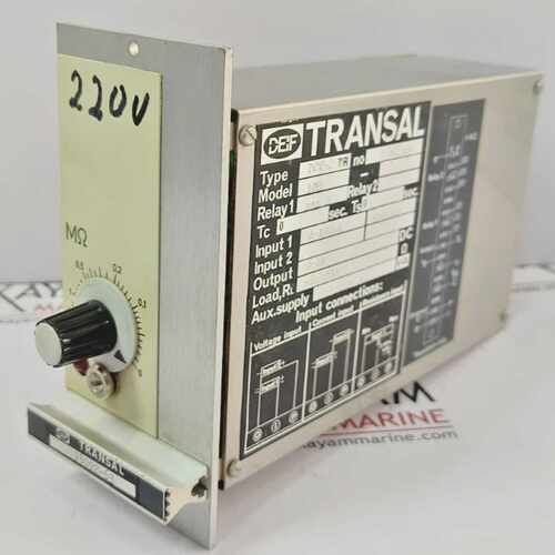 DEIF TRANSAL DCV-2TR 98092-63 RELAY (FAST SHIP BY DHL/FEDEX)