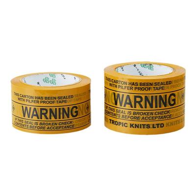 WARNING警示语胶带BOPP6cm*100Y
