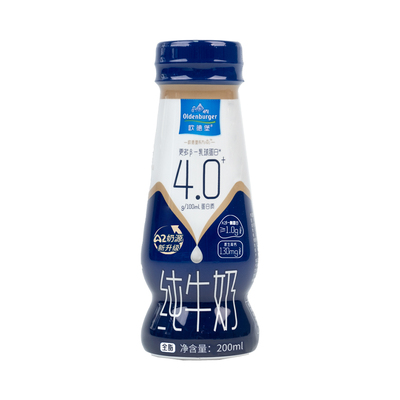 欧德堡全脂纯牛奶4.0蛋白质