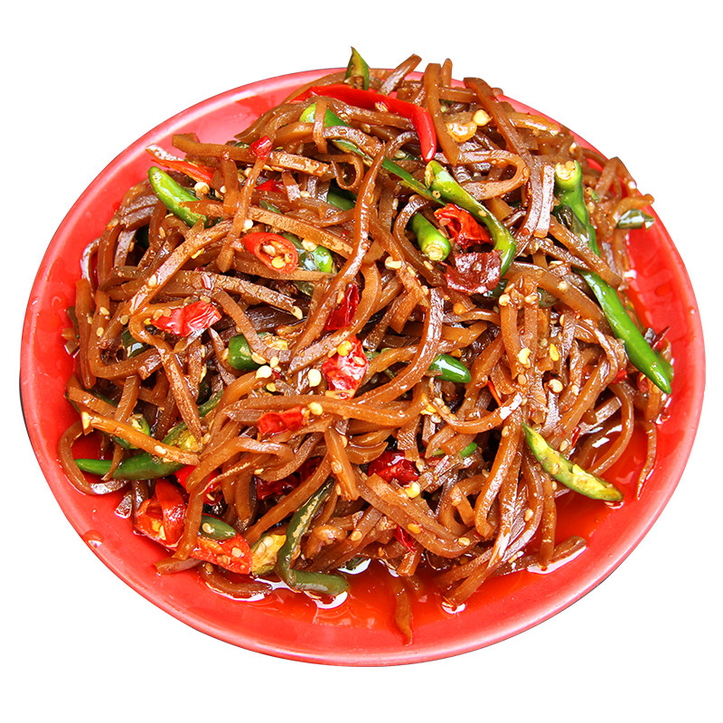 农家自制辣椒炒芥菜咸菜疙瘩菜丝辣疙瘩下饭菜咸菜酱菜榨菜开胃菜