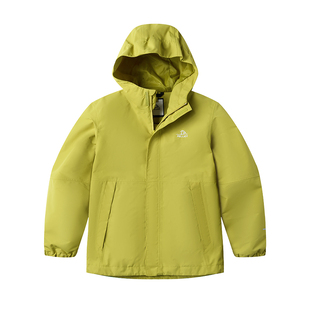 伯希和儿童冲锋衣三合一700蓬鹅绒内胆童装三防冬季外套女童冬装