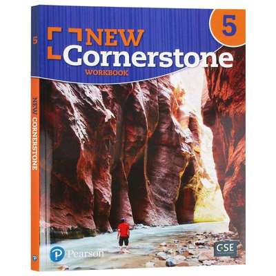 美国ESL综合小学教材 第5级 练习册 英文原版 New Cornerstone Grade 5 Workbook 英文版进口原版英语书籍