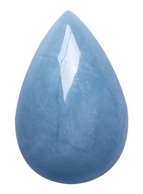 项链水滴星光饰品礼物天然海蓝宝