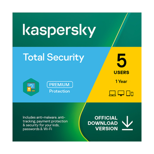 Kaspersky卡巴斯基全方位安全软件激活5用户1年新订阅Vip 激活码杀毒软件 去广告 支持重装正版品牌旗舰店