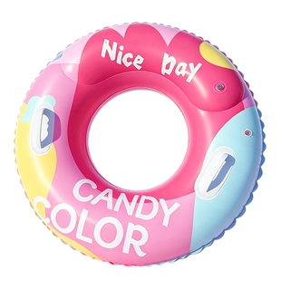 游泳圈成人女加厚款男女救生圈水上充气泳圈大人儿童浮圈腋下浮圈