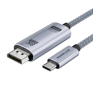 Type-c转DP线1.4转接1.2连接4K转换2K/360/240/180Hz接头displayport雷电4/5口笔记本电脑usbc接口外接显示器