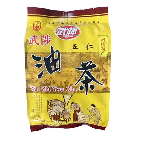 武怀武陟油茶五仁黑芝麻牛骨髓咸油茶面冲饮早餐河南特产
