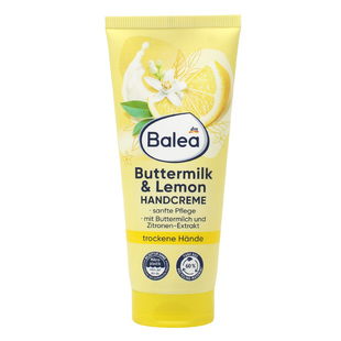 德国Balea芭乐雅护手霜牛奶柠檬木槿花尿素洋甘菊滋润保湿100ml