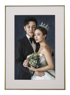 定制结婚照全家福儿童铝合金属