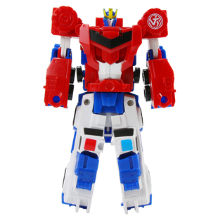 二合一变形战神金刚磁力碰撞合体炫酷机器人模型汽车儿童益智玩具