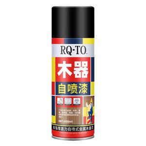 家具修补漆水性木器漆家用翻新自喷漆实木门改色油漆胡桃色木纹漆