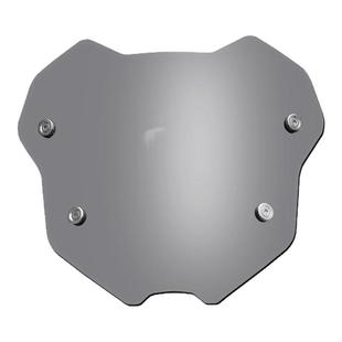 适用三阳巡弋400前挡风板风挡玻璃导流罩XS400T改装导航杆扩展杆