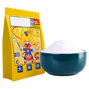 东北大米粉500g粘米粉粳米粉米粑米饺发糕烘焙食用水磨纯大米面粉