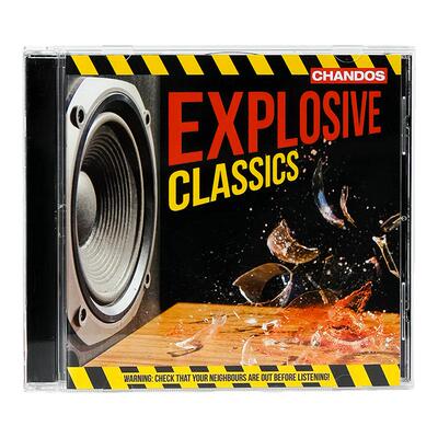 英版进口 古典品牌Chandos爆棚古典Explosive Classics专辑CD唱片