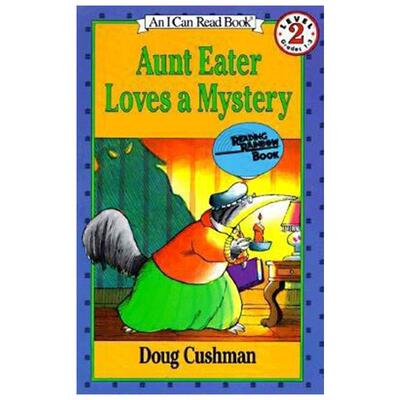英文原版Aunt Eater Loves a Mystery伊特婶婶喜欢神秘i can read系列分级阅读儿童英语启蒙认知学习故事书正版进口读物童书