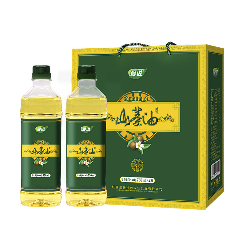 江西特产爱进赣南山茶油门店同款