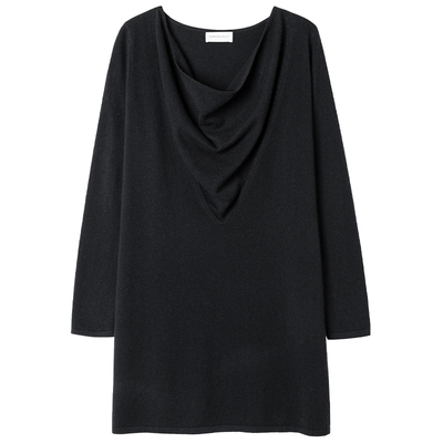 通勤简约羊毛混纺连衣裙女