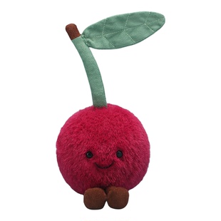 跨境新品Blueberry fruit pillow 水果蓝莓填充毛绒公仔可爱礼物