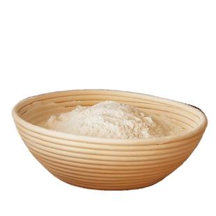 面包发酵篮手工塑料藤编发面面团模具套装布套圆形篮子欧包烘焙篮