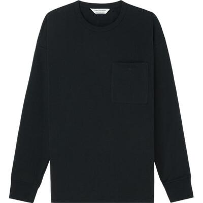 【秒杀】Beautiful People 春夏女黑色棉质长袖T恤内搭套头打底衫