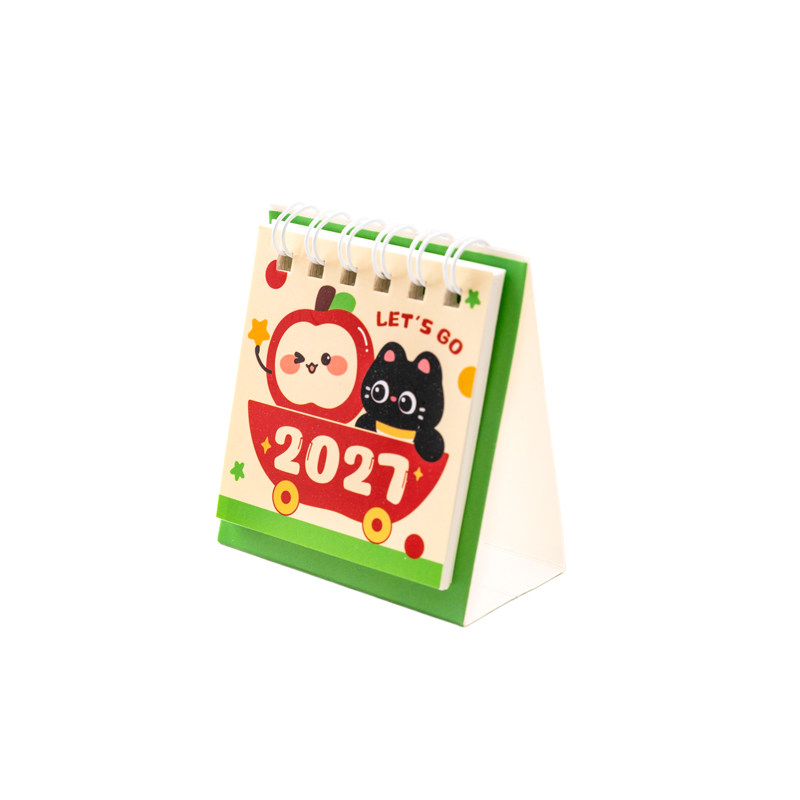 高颜值创意2027年迷你台历小礼品