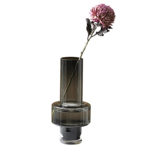 高级感加厚直筒玻璃花瓶水培芍药水养龙柳马醉木富贵竹专用插花