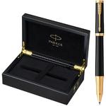 天猫惊喜盒丨派克PARKER精英宝珠笔精致木质礼盒商务签字笔男士送领导礼物年会礼品定制刻字签字笔套装圣诞
