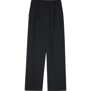 【三醋酸】PSALTER诗篇职场通勤高腰直筒休闲西装女裤春款