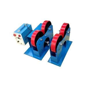 一吨自动焊接滚轮架可调控制变位机管子圆筒法兰管道切割焊接设备