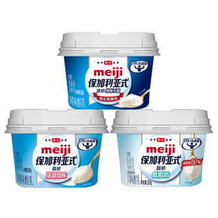 明治meiji 保加利亚式凝固型酸奶系列150g 低温酸奶