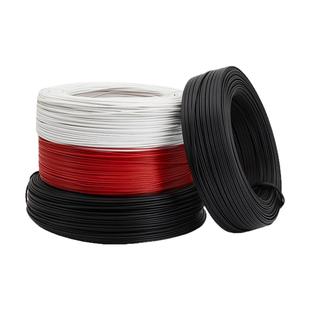 电镀锌铁丝包塑扎丝 黑色红色铁芯扎线 通信园艺光缆电缆镀锌绑线